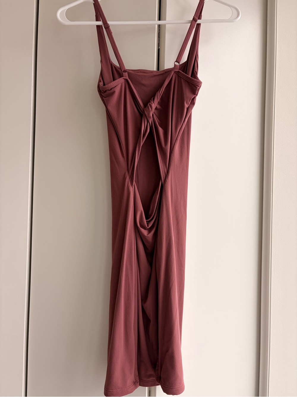 Alphalete Athletic Dress – Mauve | Adjustable Straps | Crisscross Back - Picture 2 of 3